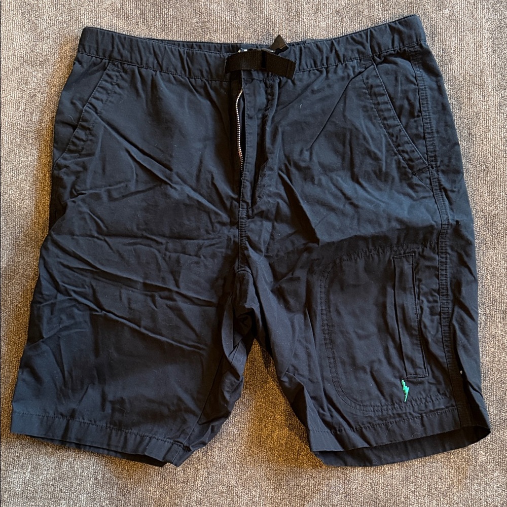 Five Four x Mark McNairy Men's Black Cargo Shorts Size 33